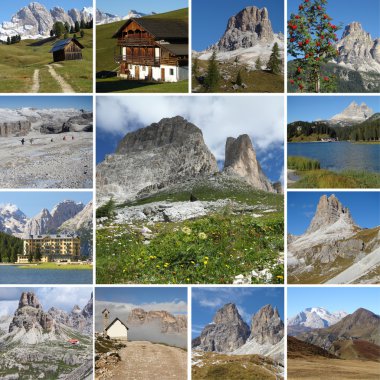 Dolomite Mountains clipart