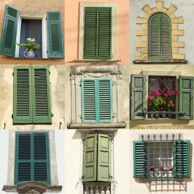 Rgreen windows collage clipart