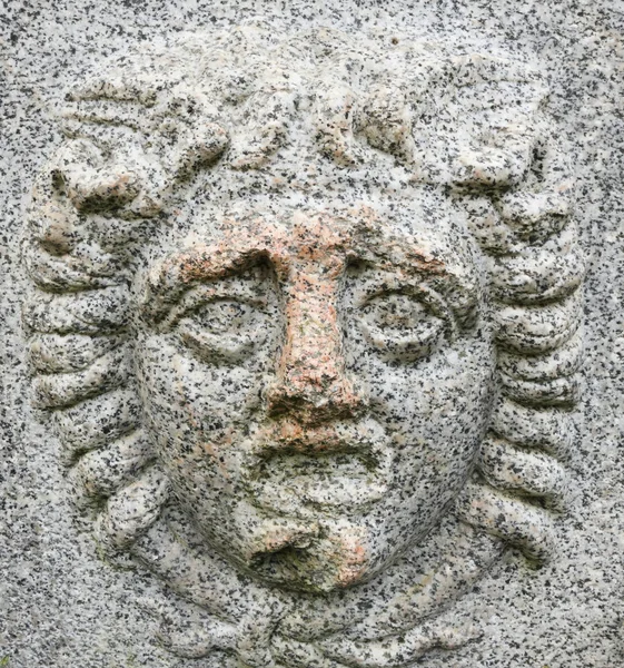 Antique head relief — Stock Photo, Image