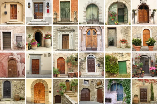 Collage italiano — Foto de Stock