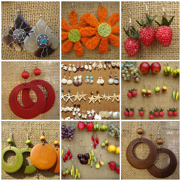 Классная коллекция сережек
