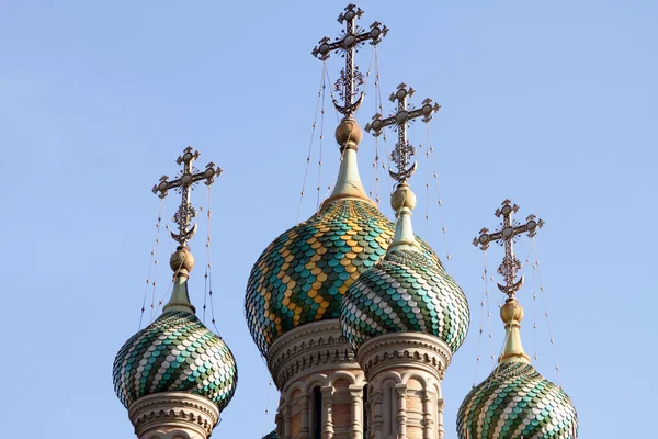 Orthodoxe Russische kerk in florence — Stockfoto