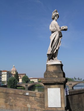 Sculpture in Florence clipart