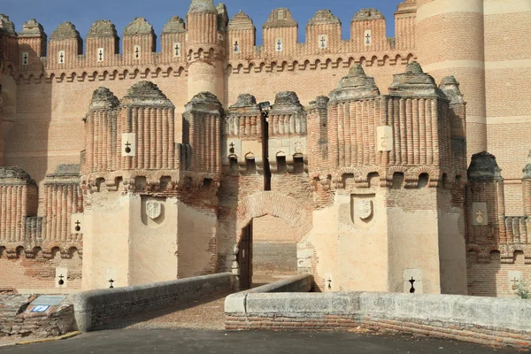 Вхід в античний замок — стокове фото
