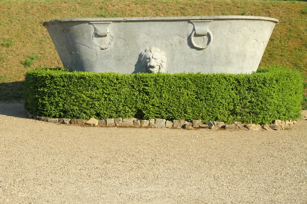 Mármore banheira de pedra — Fotografia de Stock