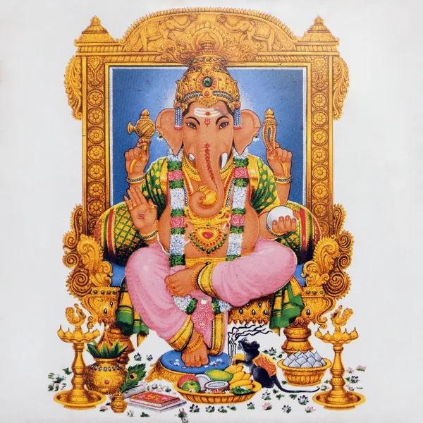 Hindu god Ganesha — Stock Photo, Image