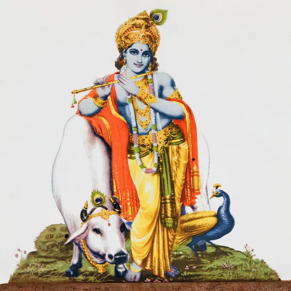 Hindu Tanrı krishna — Stok fotoğraf