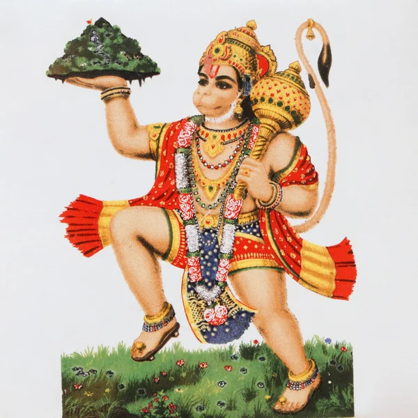 印度教大神哈努曼 — 图库照片