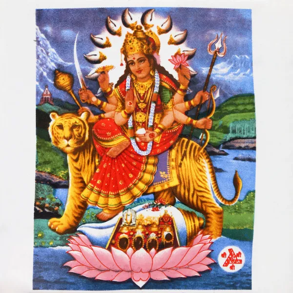 Hinduskiej bogini durga — Zdjęcie stockowe
