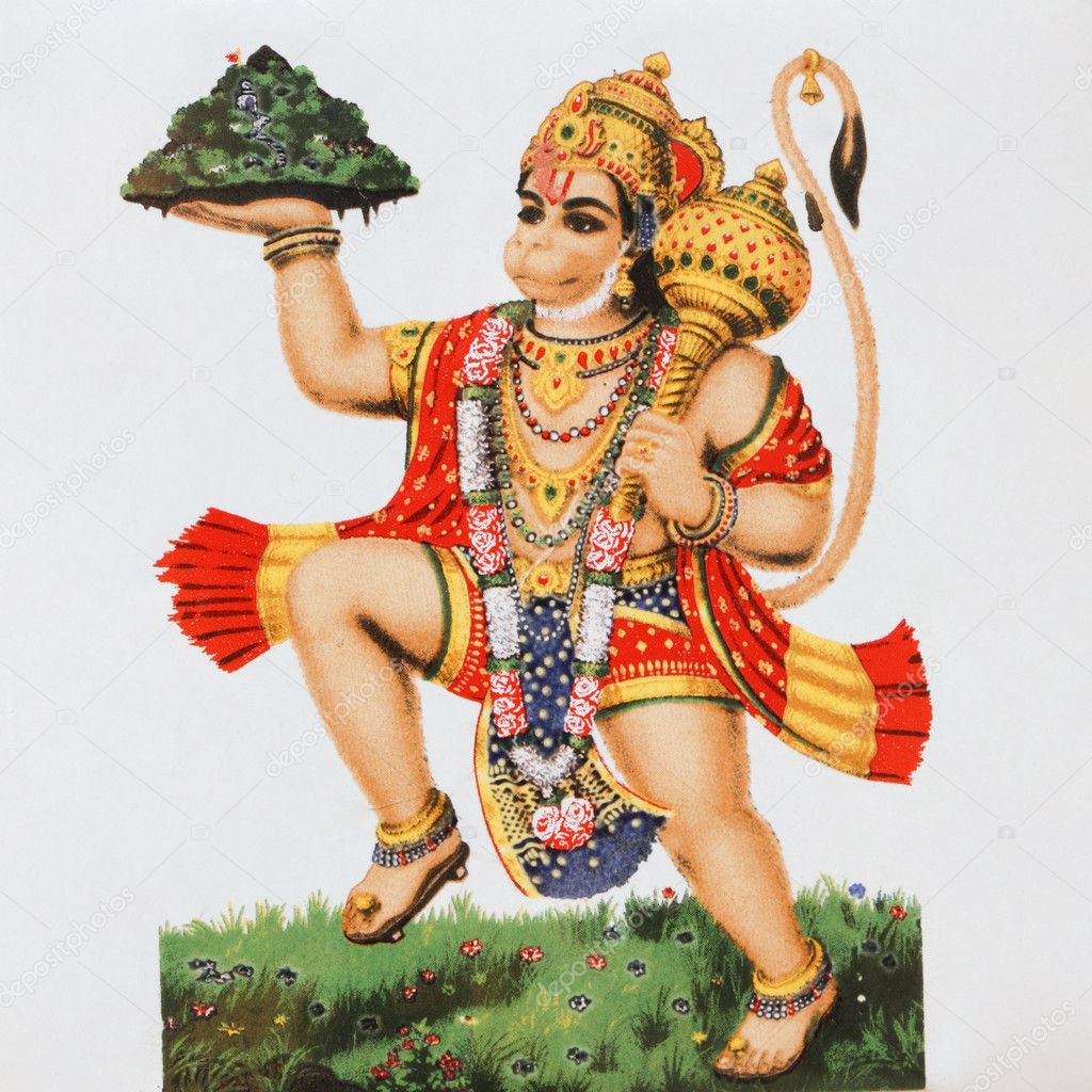 Hindu god Hanuman Stock Photo by ©Malgorzata_Kistryn 8935807