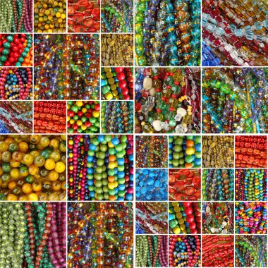 Beads collage