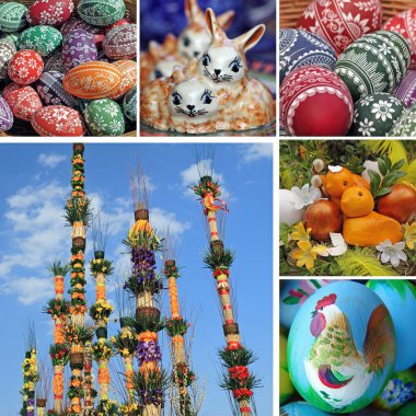 Polish Easter traditions clipart