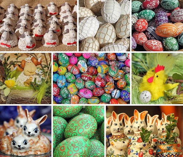 Easter collage — Stock Photo, Image