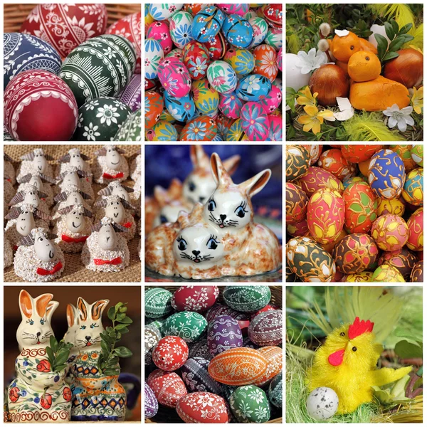 Easter collage — Stock Photo, Image