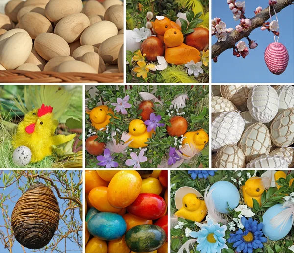Collage di Pasqua — Foto Stock
