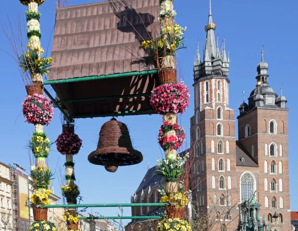 Krakow under påsk — Stockfoto