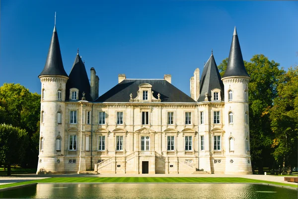 Το Chateau pichon longueville παλάτι Εικόνα Αρχείου
