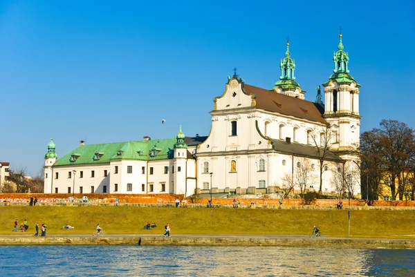 St. Stanislaus Church at Skałka in Cracow, Poland — Stock Photo, Image