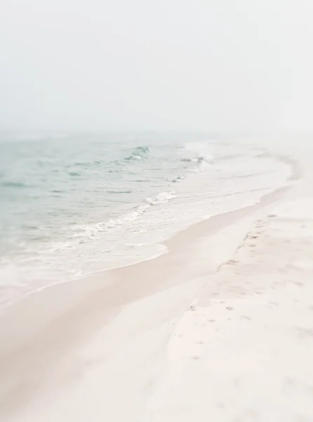 柔らかい霧海岸 — ストック写真