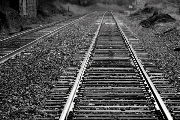 stock image Railroad tracks