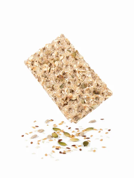 Kepekli çavdar crispbread