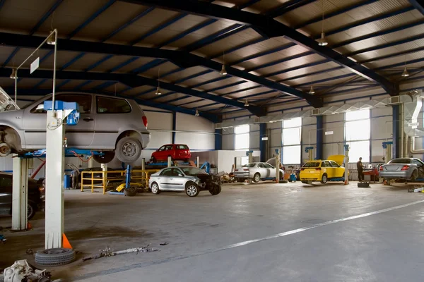 Auto garagem — Fotografia de Stock