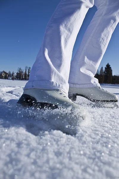 stock image Ice skating