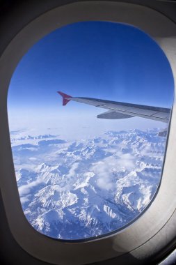 Over the alpes clipart