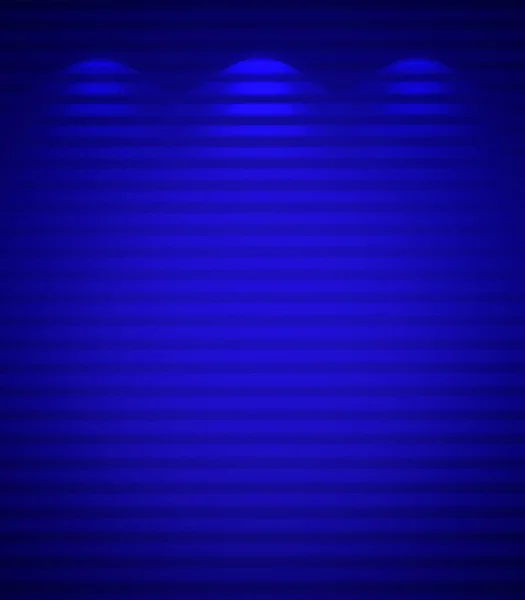 Освітлена синя стіна, абстрактний фон — стокове фото