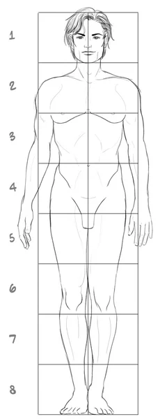 Corpo humano III — Fotografia de Stock
