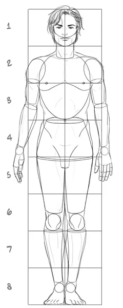 Corpo humano II — Fotografia de Stock