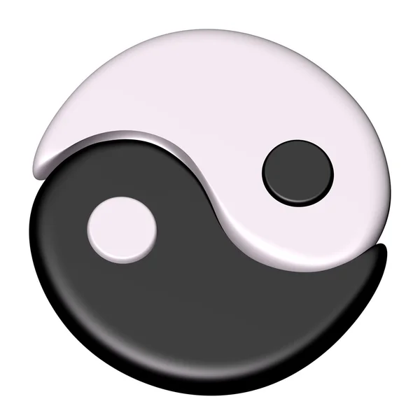 Yin Yang. Imagens Royalty-Free