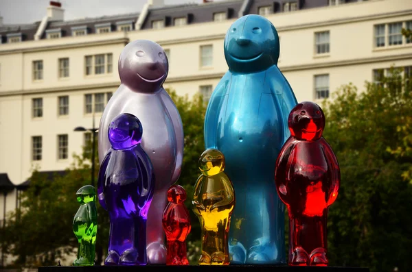 Gummy beren in Londen — Stockfoto