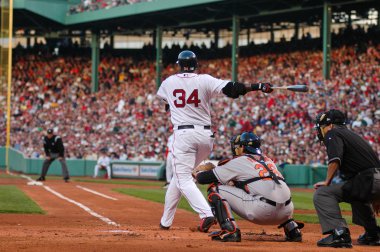 David Ortiz Boston Red Sox clipart