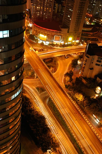 chongqing şehir gece görünümü