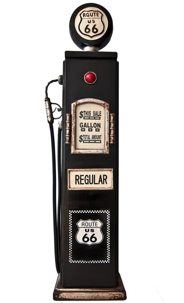 Vintage route 66 fuel pump Royalty Free Stock Obrázky