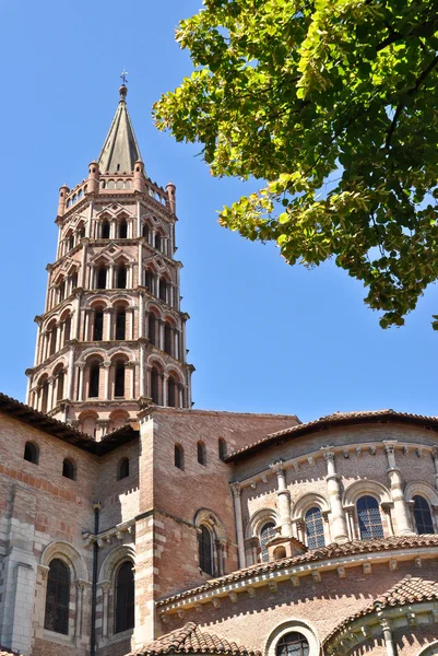 St-Sernin in Toulouse basilic — Stockfoto