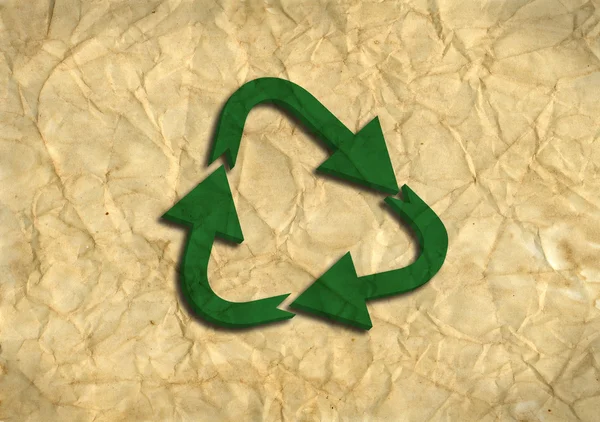 Logotipo de reciclaje — Foto de Stock