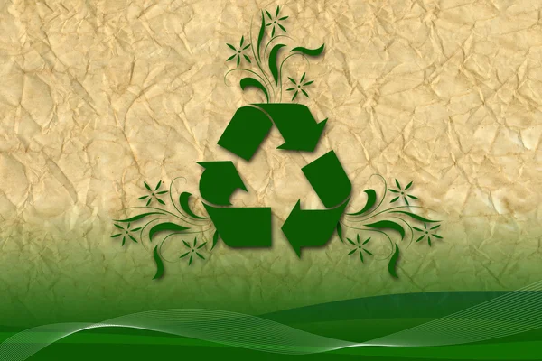 Recycler l'art créatif sur du papier recyclé Image En Vente