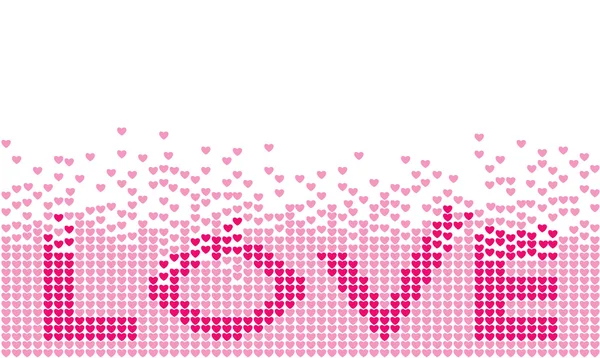 Love banner — Stock Vector
