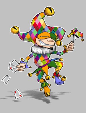 Harlequin Colorful clipart