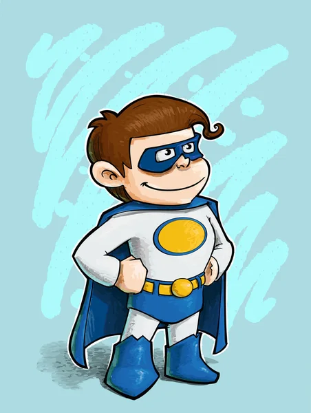 Boy Superhero — Stock Photo, Image