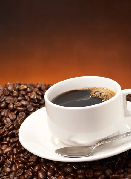 黑咖啡 — 图库照片