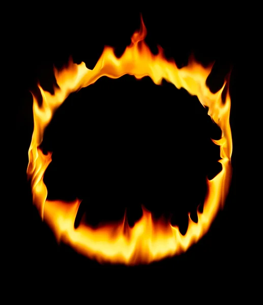 Círculo de incêndio — Fotografia de Stock