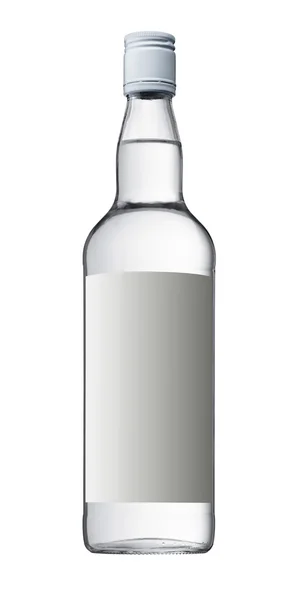 Garrafa de vodka — Fotografia de Stock