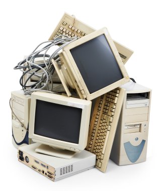 Obsolete computer clipart