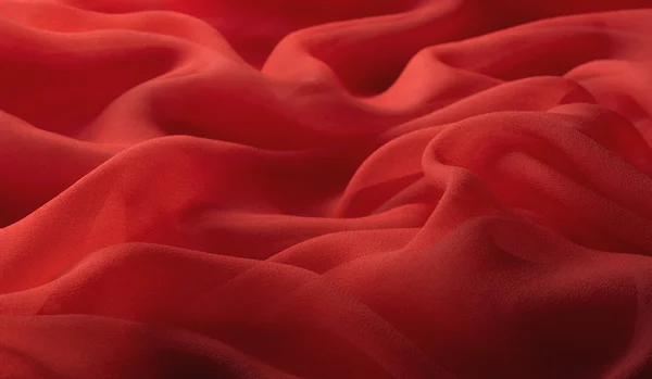 Chiffon vermelho — Fotografia de Stock