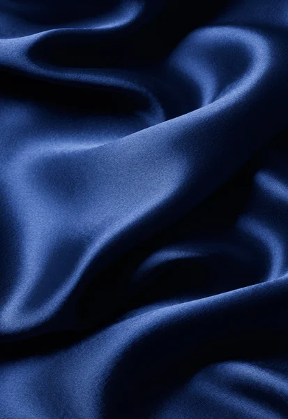 Niebieska satyna — Zdjęcie stockowe