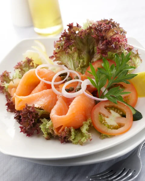 Lazac saláta — Stock Fotó