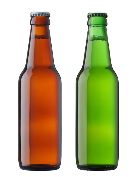 Öl i flaska — Stockfoto